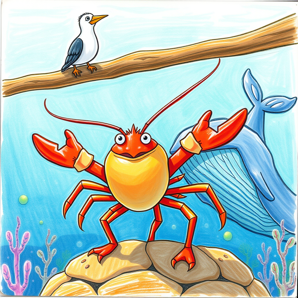Kenapa Udang Galah Berjalan Bongkok?
