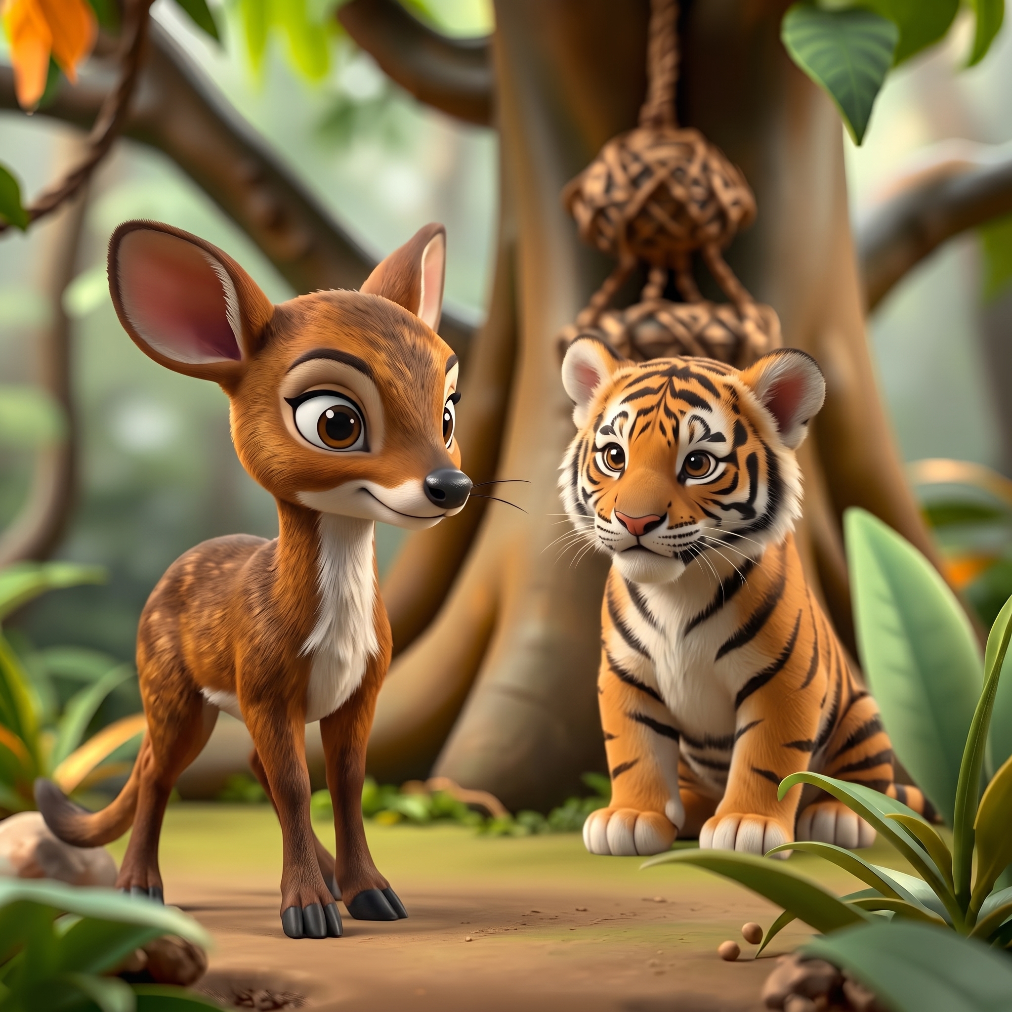 Sang Kancil Menipu Harimau